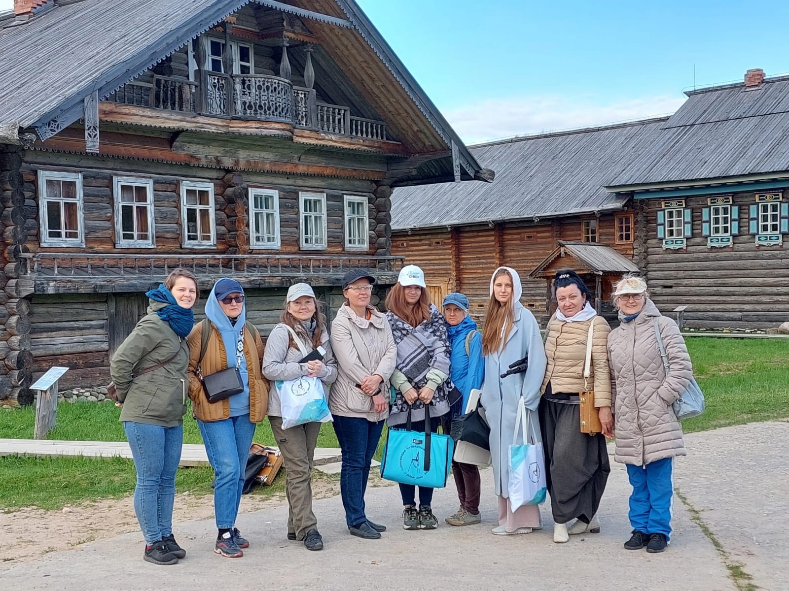 Пленэристы в Семёнково